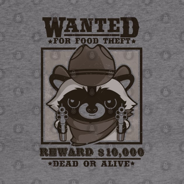 Wanted racoon by NemiMakeit